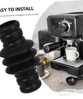 Burnproof Steam Wand Insulation For Espresso Makers Pro Grade Easy Install Heatproof Pipe Cover next to espresso machine