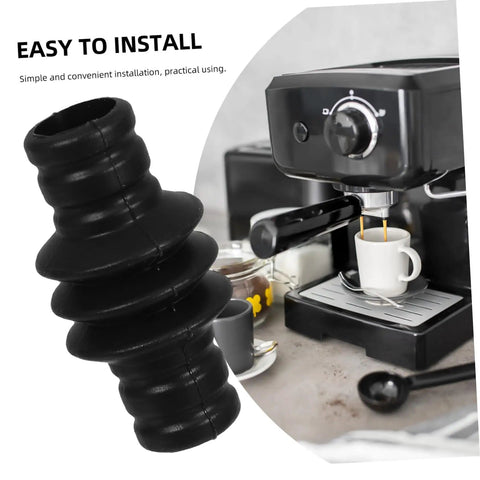 Burnproof Steam Wand Insulation For Espresso Makers Pro Grade Easy Install Heatproof Pipe Cover next to espresso machine