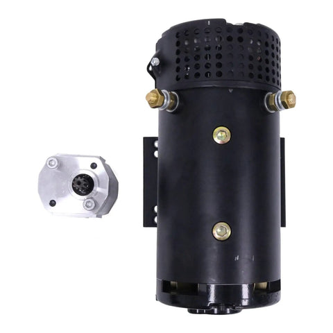 24V Hydraulic Pump Electric Motor Replacement For Skyjack SJIII Scissor Lift Units 161936 161937 Zero Drama Install And Straight Shooter Power Delivery For Your Job Site Fleet