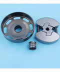 Premium 3 8 6T Clutch Drum Needle Bearing Kit For Chainsaw Fits 135 140 135e 140e Models OEM 578257101 530014949 Replacement Spare Part on blue background