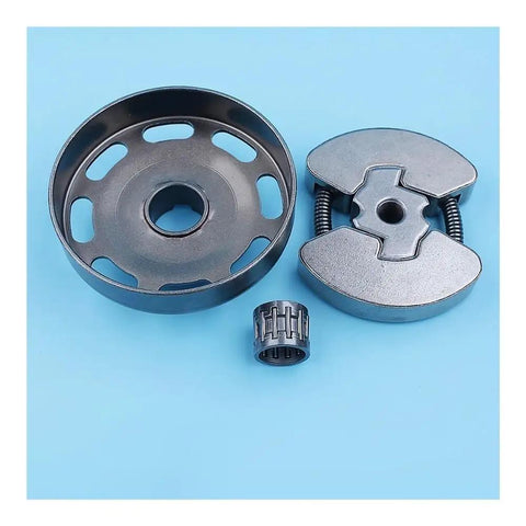Premium 3 8 6T Clutch Drum Needle Bearing Kit For Chainsaw Fits 135 140 135e 140e Models OEM 578257101 530014949 Replacement Spare Part on blue background