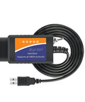 USB OBD2 Adapter With Forscan Support For Ford F150 F250 And More, diagnostic scanner with USB cable and HS MS CAN switch