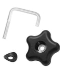 Replacement Snow Blower Handle Knob And Lock Bolt Screw Kit For 21 Inch Power Clear And 24 Inch SnowMaster Models Includes 114-3779 136-7130 107-3844