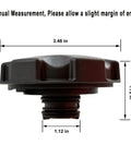 Side view of BMW Radiator Expansion Tank Cap Coolant Reservoir Cap For 2006 To 2025 1 Series 3 Series 5 Series X Models Replacement