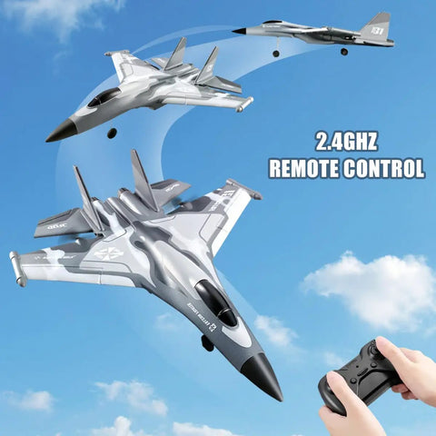 F22 Stealth RC Plane Raptor Remote Control Aircraft With 3 Channel Stunt Modes Xpilot Stabilization flying outdoors