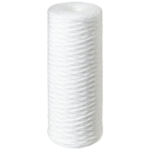 Big Blue 10 Inch Sediment Water Filter Cartridge 0.5 Micron For Whole House Filtration Fits 10 X 4.5 Inch Housings Polypropylene String Wound