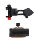 Telescoping Pole Head Mount With 360 Degree Rotation Cradle, fine-tuning bracket level adapter, adjustable for precise framing
