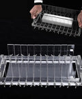 Acrylic Handmade Soap Loaf Cutter With Ten Compartments Adjustable Length Up To 3.94 Inches Multi Function Wire Cutter Machine