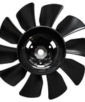 Transmission Fan 7 Inch 10 Blade Pump Cooling Fan for Lawn Tractor Transaxle Fits 53821 Black 1Pc Durable Heavy Duty