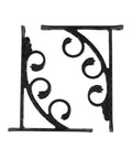 2 Pack Wall Mounted L Shaped Shelf Brackets Space Saving Heavy Duty Angle Supports For Bookshelves Displays And Home Decor