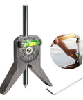Budget Friendly Pipe Center Finder Centerline Marker For Pipes And Tanks with spirit level and angle measuring function.