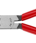 Long Nose Pliers Without Cutter Eight Inch Red Handle Pro Grade Hand Tool For Trades And DIY Precision Grip For Electronics And General Repairs