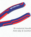 Close-up of the bi-material comfort grip handle on the 7-Inch Diagonal Pliers In CR-V Steel With Heat-Treated 50CrV Jaws