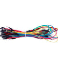 130 Pcs Solderless Flexible Breadboard Jumper Wires, Male to Male, Color-Coded, Durable Copper-Clad Steel Conductors for Arduino Projects