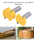 Kick Your Woodworking Up A Notch With This Sweet T Type Router Bit Set, 4 Inch alloy steel T milling cutters for smooth wood edging.
