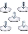 Ditch Those Dang Office Chair Casters With This 5 Pack Of Low Profile Bell Glides for sturdy support and floor protection.