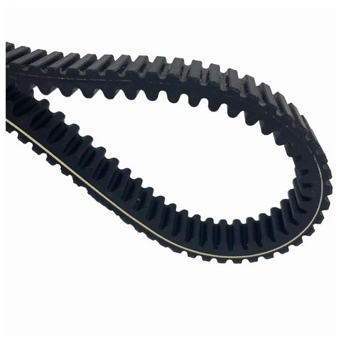 Heavy Duty Kevlar Drive Belt For Ring Song 700 ATV UTV Off Road Motorbike With High Heat And Oil Resistance, rubber belt showcasing teeth pattern.