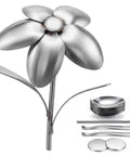 3D Flower Welding Practice Kit Newbie Friendly With 10 Piece Carbon Steel Set featuring assembled flower sculpture