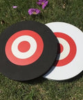Archery Target For Bow And Arrows Portable Lightweight Practice Target With High Visibility White Circles For Outdoor Or Indoor Training