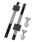 Concealed Sliding Track For Cabinet Doors 30cm Length Heavy Duty Steel Hinge System For Lift Cabinets Built To Last Sleek Hidden Hardware