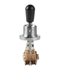 3 Way Toggle Switch For Gibson Les Paul Style Guitars, Replacement Switchcraft Style Selector with chrome tip and durable housing