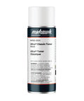 Pro Knockout Wood Repair Aerosol Kit With Rich Black Toner And Heavy Duty Clear Satin Shield For Seamless Furniture Refinish And Quick Scratch Hide Two Piece Bundle, Black toner spray can.