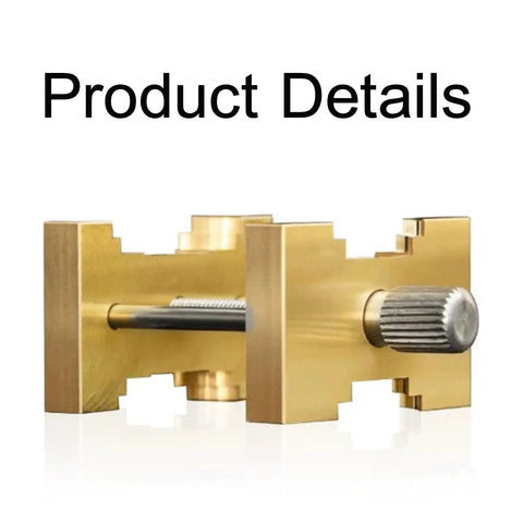 Pro Grade Extensible Brass Watch Movement Holders Set For Precise Repair And Assembly metal tool with adjustable features