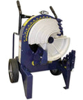 Heavy Duty Electric Conduit Bender For 1/2 Inch To 2 Inch Emt Pvc And Rigid Metal Pipe With Power Motor Bending Tool side view on wheels