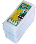 Vent Filter Pack Of 48 For Whole Home Air Quality Traps Dirt Dust Smoke And Pollen Particles on stack of white vent filters