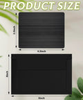 Trading Card Shipping Kit 400 Pcs Envelopes And Rigid Self Seal Mailers 4x6 Black size comparison