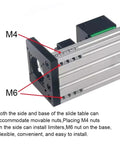 Hefty Double Linear Rail X Y Z Axis Slide Stage With Sfuh1605 Ball Screw, Nema 23 Mount, 1000Mm Throw And Rock Solid 60Kg Carry For Garage Cnc Builds showing adjustable nuts and mounting points.
