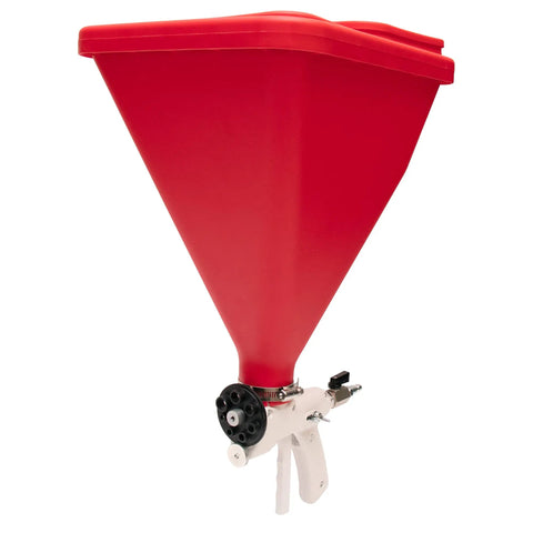 SprayMate Drywall Hopper Gun Texture Sprayer With Seven Orifice Sizes For Effortless Wall Texture Workhorse Pro Grade For Fast Even Finish HG692
