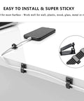Cable installation with 192 Pcs Cable Management Kit With 4 Wire Organizer Sleeves, 11 Cord Holders, 35 Cable Clips, tie rolls, mounts, ties.