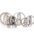 Collection of Top Shelf 22308CAW33 Spherical Roller Bearings 40X90X33mm Chrome Steel for industrial use.