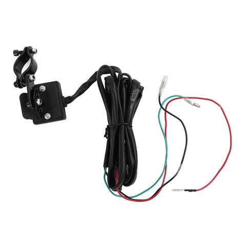 Fauitay 2500lb DC 12V Electric Power Winch remote control wiring harness with connectors for ATV UTV trailers.