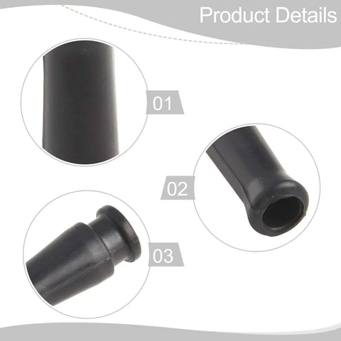 Cord Guard Replacement For Polisher DWP849 And DWP849X N302859 black plastic cable strain relief close-up detail