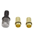 12V DC Portable Electric Fuel Transfer Pump accessory parts including connectors and filter for Diesel Kerosene Oil pump