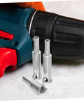 3 Piece Wire Stripper Set With Heavy Duty Auto Cable Stripper And Electric Crimping Tool Fast Wire Twister near drill with silver attachments