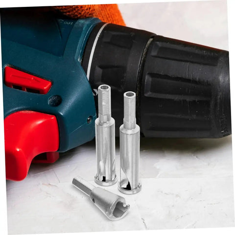 3 Piece Wire Stripper Set With Heavy Duty Auto Cable Stripper And Electric Crimping Tool Fast Wire Twister near drill with silver attachments