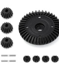 39T Differential Ring Gear Set With Seven Bevel Gears And 45 Steel Diff Unit For 1/10 RC Cars TT02 TT02B XV02 Upgrade Parts