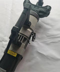 Portable Electric Rebar Bender With 1500 Watt Motor Compact hydraulic mechanism and grip handle for easy steel bending.