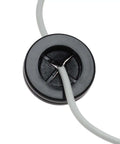 Eight Pack One And A Half Inch Drill Hole Rubber Grommets Black Double Sided Cable Plugs Wire Protection