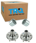 Rear Wheel Bearing And Hub Kit Set For Subaru Forester 1998 2008 Impreza 1993 2007 Legacy 1990 1999 Includes Two Rear Bearings And Two Hubs