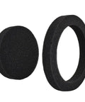 Top Shelf 6.5 Inch Speaker Foam Rings For Car Doors - Killer Smooth Soundproof Baffle Spacer Set, pair of black foam rings.