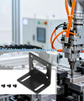 2 Pack 370 DC Motor Mounting Bracket with Worm Gear Fixed Holder and Screws for DIY Builds in industrial setting