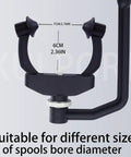 Fishing Line Spooler No Line Twist Adjustable Winder Portable For Spinning Casting And Trolling Reels with durable body