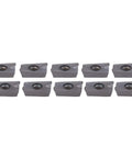 Beefy Carbide Turning Inserts For CNC Lathes, 10 Pack Model APMT1605PEER XM LF6018, 1.8 Cm Length, Cemented Carbide