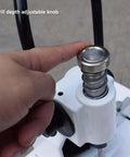 Close-up of drill depth adjustable knob on Heavy Duty Portable Handheld Paper Hole Punch With 4mm 5mm 6mm 7mm 8mm Holes