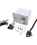 Real Deal Heavy Duty Machine Tool Cooling Sprayer Rig With Flexible Shaft And Precision Flow Control For Cnc Water And Cutting Fluid Lubrication Pump System with parts and components.