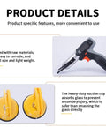 Portable Electric Drill Glass Cutter And Windshield Cutter Car Safety Hammer Emergency Escape Tool Kit with suction cups